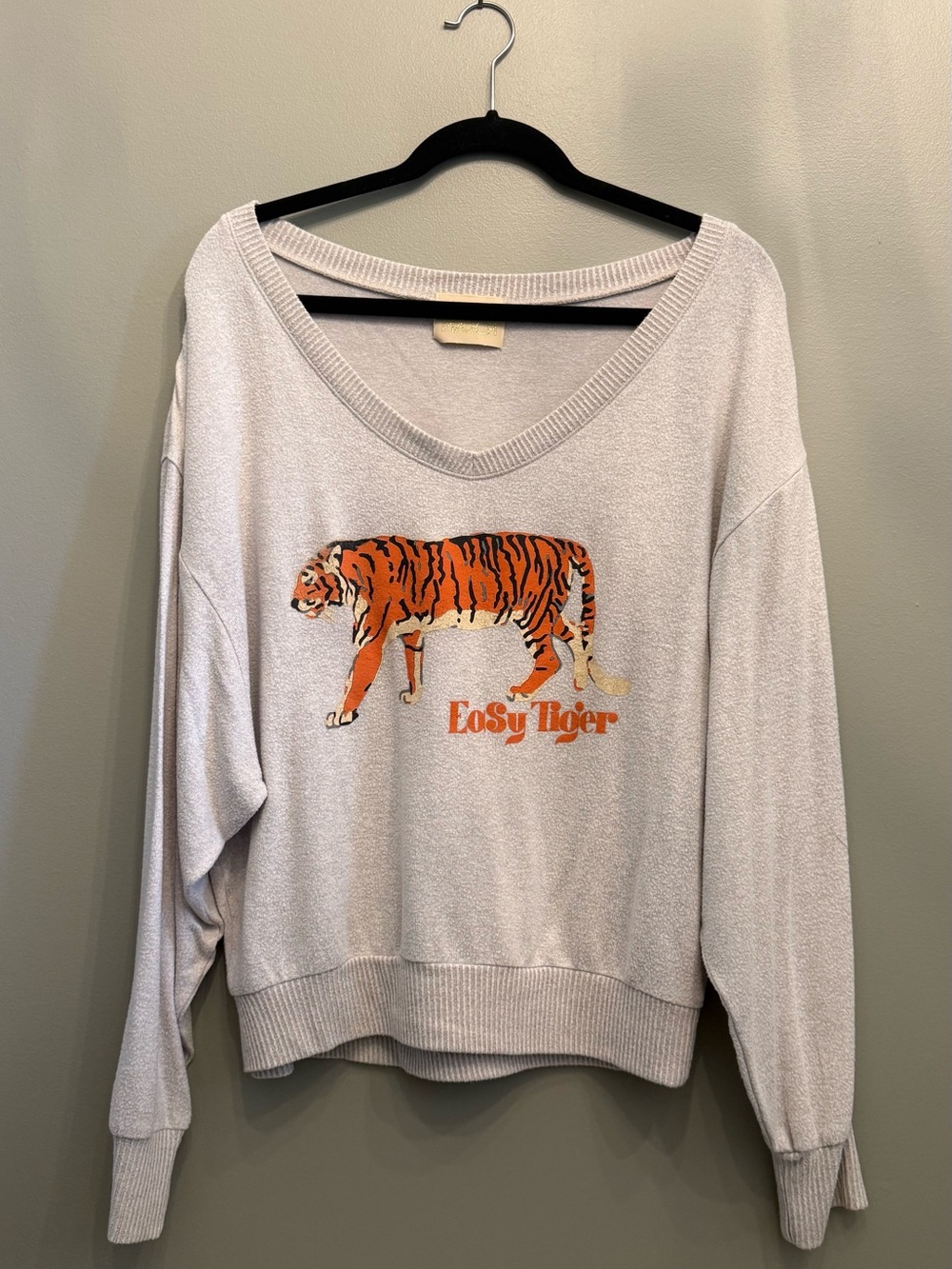 Judith March Oat Easy Tiger Pullover